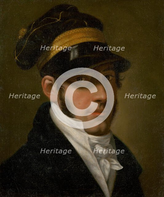 Portrait of a friend, 1810-1815. Creator: János Rombauer.
