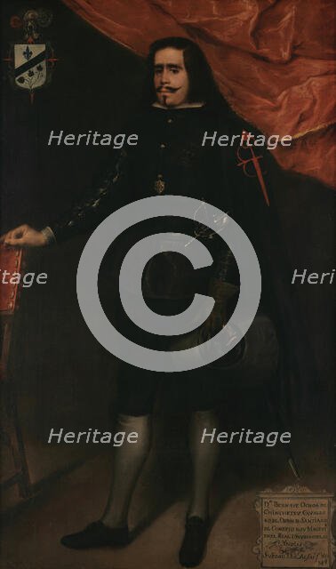 Portrait of don Bernabé de Ochoa y Chinchetru, 1661. Creator: Alfaro y Gámez, Juan de (1643-1680).