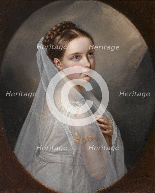 Countess Amalie Ludovika von Sayn-Wittgenstein-Sayn (1812-1825), 1825.