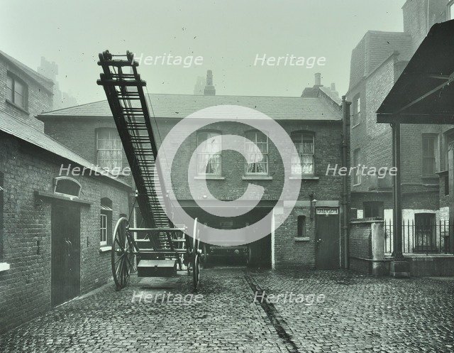 Clerkenwell Fire Station, No 44 Rosebery Avenue, Finsbury, London, 1910. Artist: Unknown.