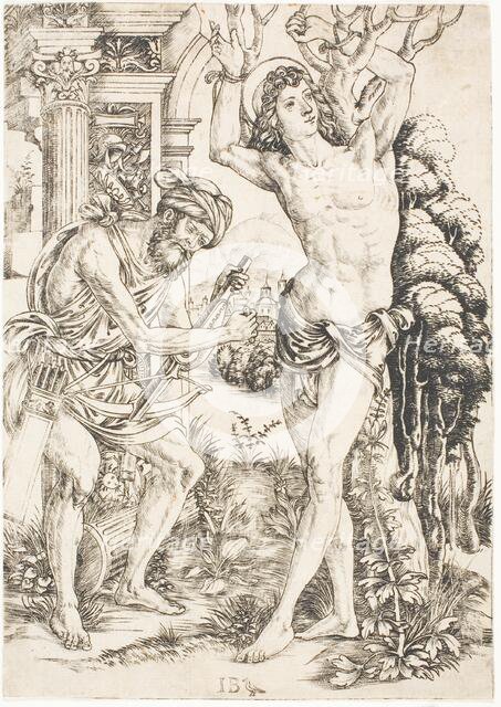 Saint Sebastian, 1506/07. Creator: Master I.B. with the Bird.