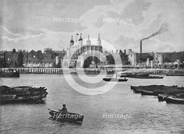 'The Tower of London', c1896. Artist: York & Son.