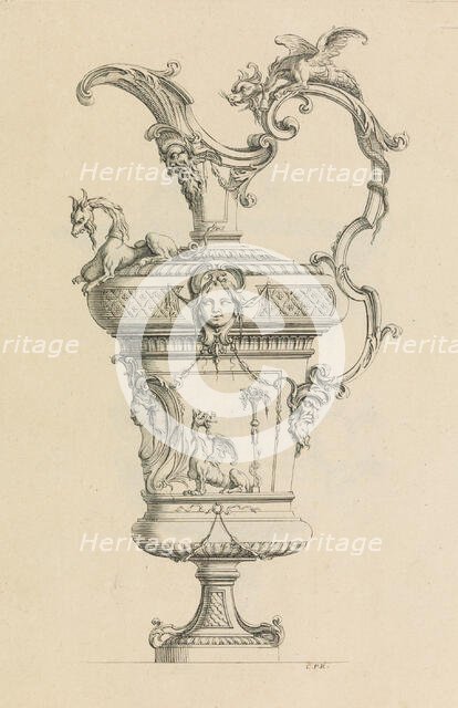 Nouveau Livre de Vases, 1716 or after., 1716 or after. Creator: Jean Bernard Toro.