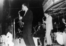 John Dankworth Big Band, with Peter King, Beaulieu Jazz Festival, Hampshire, 1960. Creator: Brian Foskett.