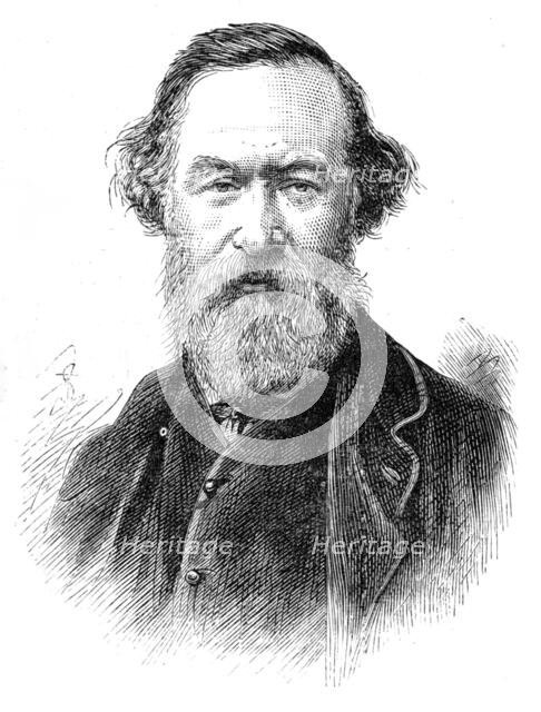 The late Mr Alfred Elmore, R A., 1881. Creator: Unknown.