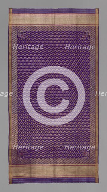 Scarf, India, 19th century. Creator: Unknown.