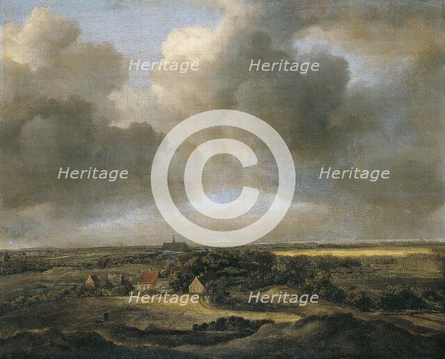 Bleaching Fields at Bloemendaal, near Haarlem, unknown date. Creator: Jacob van Ruisdael.