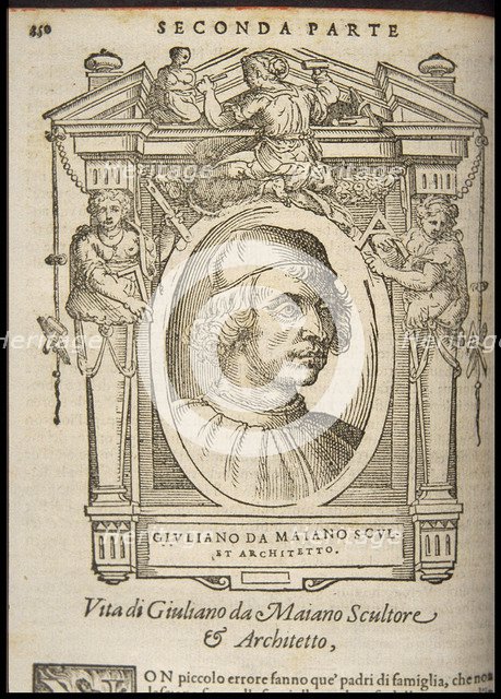 Giuliano da Maiano, ca 1568.