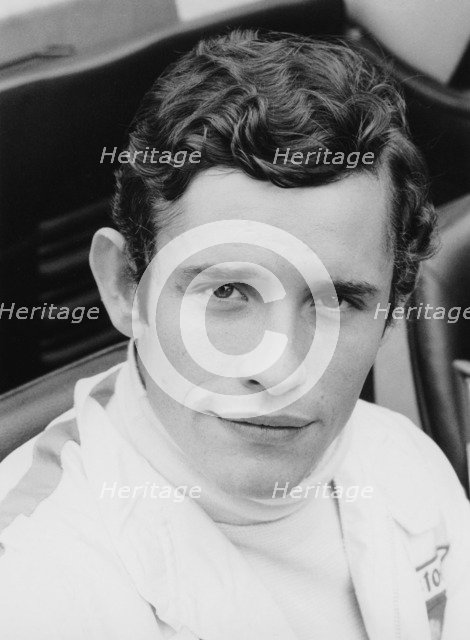 Jacky Ickx, (1970s?). Artist: Unknown