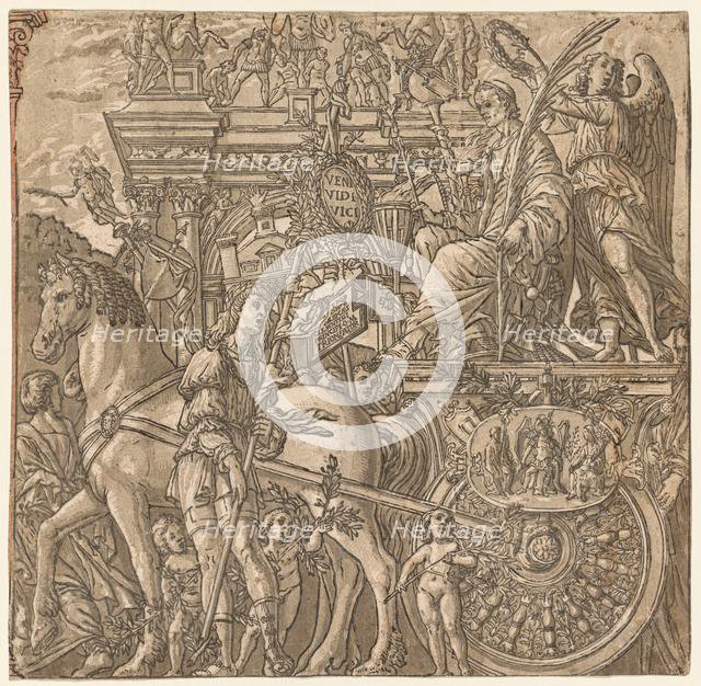 The Triumph of Julius Caesar: Caesar Triumphant, 1593-99. Creator: Andrea Andreani (Italian, about 1558-1610).
