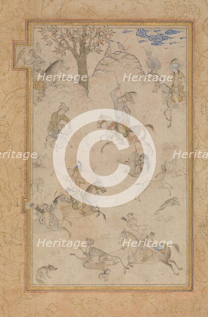 A Princely Hunt, late 16th century. Creator: Unknown.