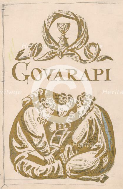 Suggestion for the cover, 1940-1944. Creator: Ján Novák.