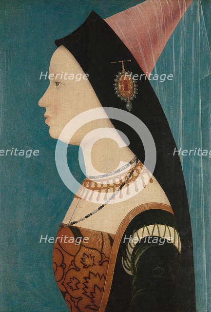 Mary of Burgundy, 1528. Creator: Master HA.