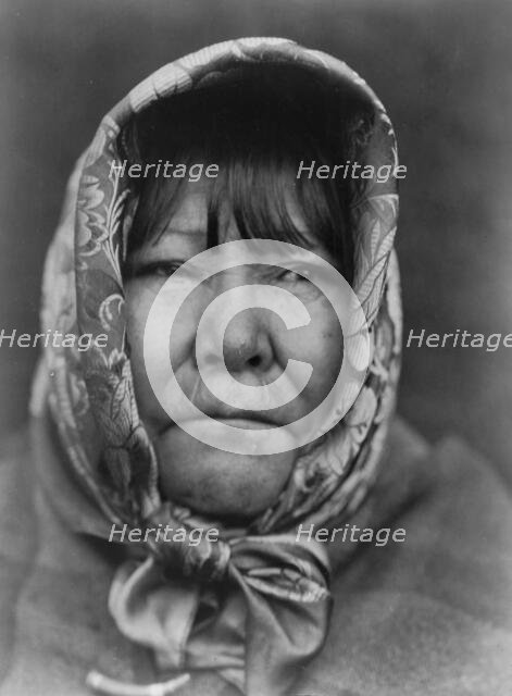 Datsolali, Washo basket-maker, c1924. Creator: Edward Sheriff Curtis.