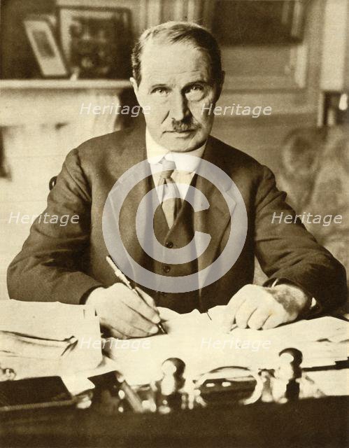 Andrew Bonar Law, 1922, (1935). Creator: Unknown.