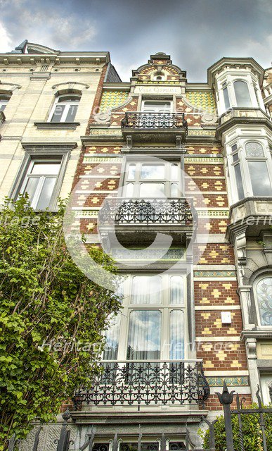 Villa Germaine, 24 AV. Palmeston, Brussels, Belgium, (1897), c2014-2017. Artist: Alan John Ainsworth.