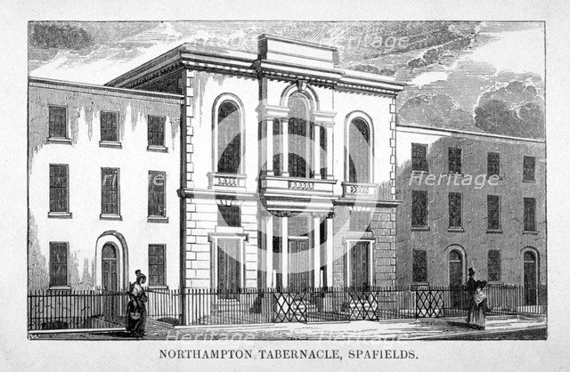 Northampton Tabernacle, Spa Fields, Finsbury, London, c1830.          Artist: Anon