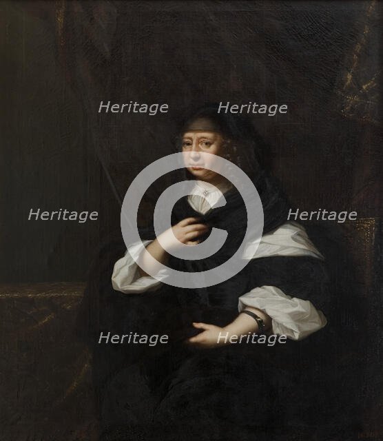 Maria Elisabet, 1610-1684, Princess of Saxony, Duchess of Holstein-Gottorp, 17th century. Creator: David Klocker Ehrenstrahl.