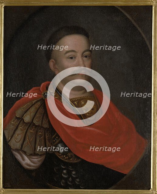 Portrait of John III Sobieski (1624-1696) in Karacena Scale Armour, c1700. Creator: Unknown.