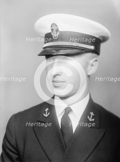 Hansen, Widmer Case, Midshipman - Portrait, 1933. Creator: Harris & Ewing.
