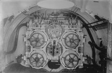 Torpedo Tubes, American Submarine, between c1910 and c1915. Creator: Bain News Service.