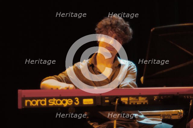 Romarna Campbell Trio, New Generation Jazz Festival Roadshow, Shoreham by Sea, W Sussex, Feb 2023. Creator: Brian O'Connor.