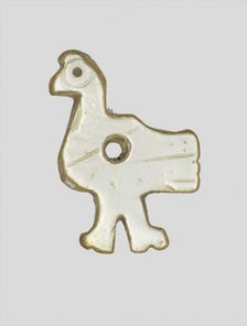 Amulet of a Rooster, Byzantine Period (4th-7th century). Creator: Unknown.