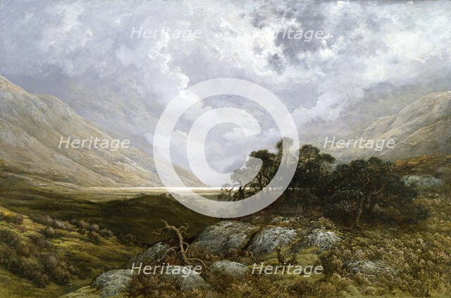 Landscape in Scotland, c1878. Creator: Gustave Doré.