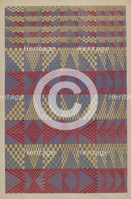 Coverlet, c. 1936. Creator: Dorothy Posten.