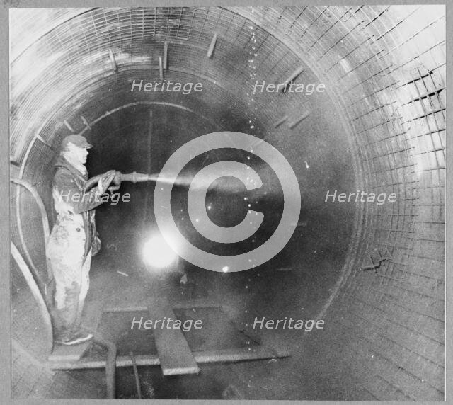 Berkeley Power Station, Berkeley, Ham and Stone, Stroud, Gloucestershire, 17/12/1958. Creator: John Laing plc.