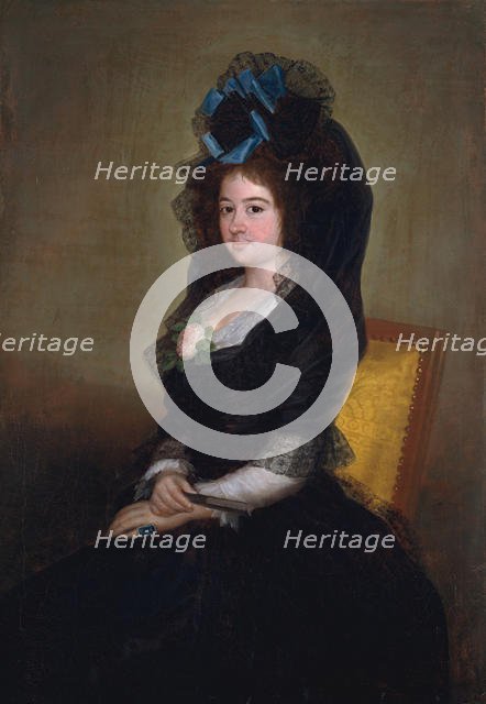 Narcisa Baranana de Goicoechea. Creator: Francisco Goya.