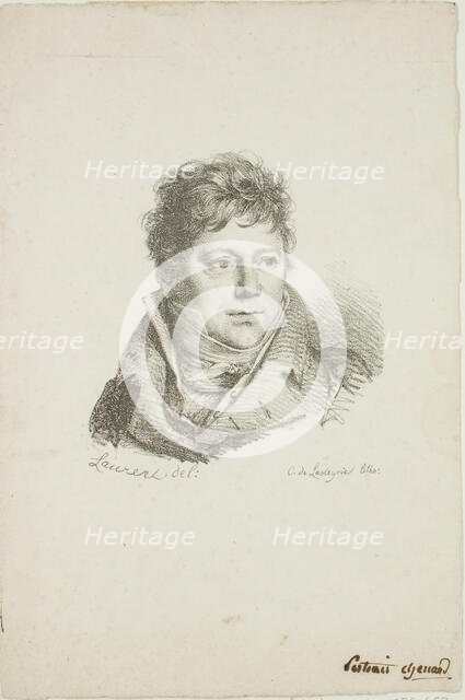 Portrait of M. Chenard, n.d. Creators: Jean Antoine Laurent, Charles-Philibert de Lasteyrie.