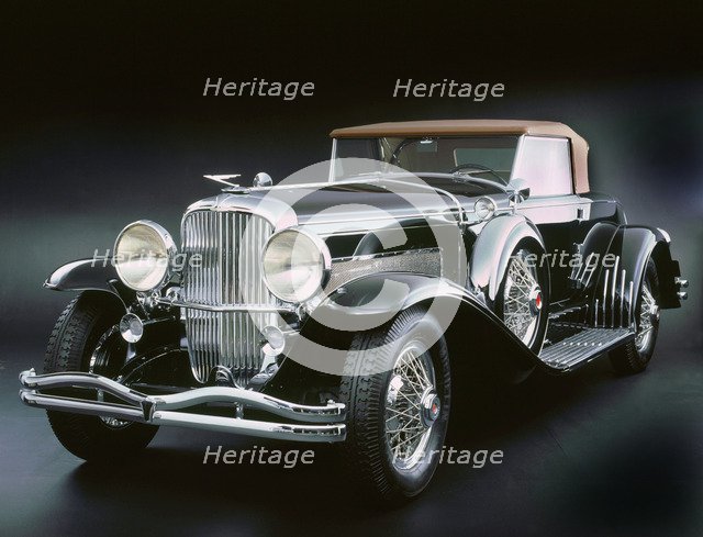1933 Duesenberg SJ. Artist: Unknown.