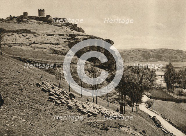 'Kallmunz Castle near Regensburg', 1931. Artist: Kurt Hielscher.