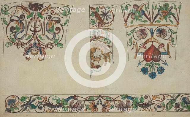 New Modelbüch (Page 13r), 1615. Creator: Andreas Bretschneider.