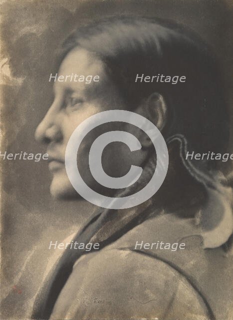 Indian Head, 1898. Creator: Joseph Turner Keiley.