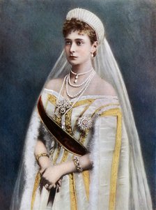 Tsarina Alexandra, Empress consort of Russia, late 19th-early 20th century. Artist: Unknown
