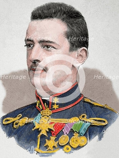 Marie Armand Patrice de Mac Mahon (1855-1927), 2nd duke of Magenta, French military, 1896. Creator: Unknown.