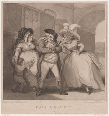 Polygamy, August 1, 1787. Creator: Edward Williams.