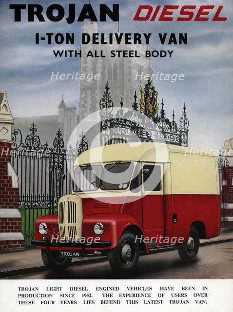 1957 Trojan diesel van brochure. Creator: Unknown.