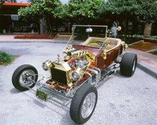 1923 Ford model T custom hot rod. Artist: Unknown.