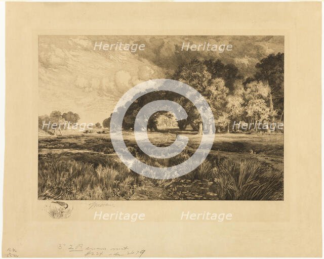 Long Island Landscape, 1889. Creator: Thomas Moran.