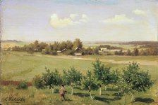 A summer day. Artist: Volkov, Yefim Yefimovich (1844-1920)