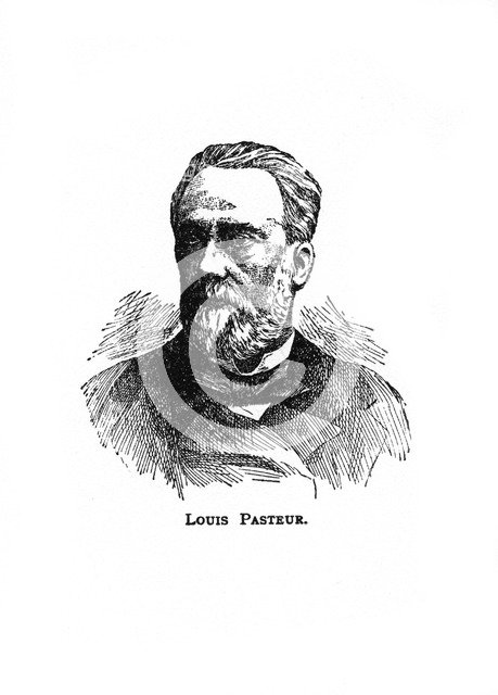 Louis Pasteur, 19th century French microbiologist and chemist, (20th century). Artist: Unknown
