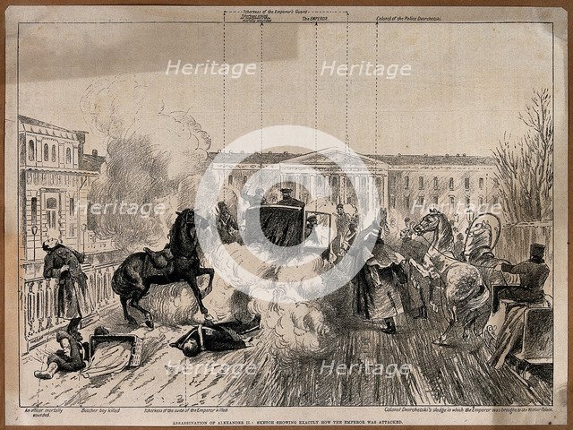 The Assassination of Alexander II on 13 March 1881, 1881.