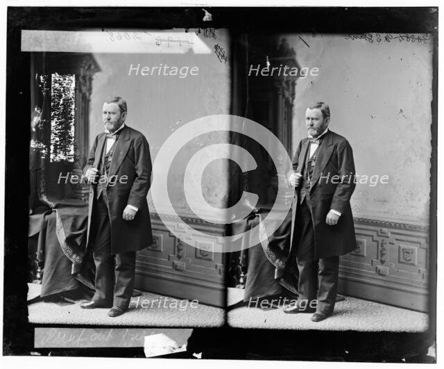 U.S. Grant after European trip, between 1865 and 1880. Creator: Unknown.