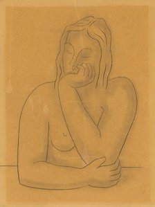 Seated, 1938-1945. Creator: Mikulas Galanda.