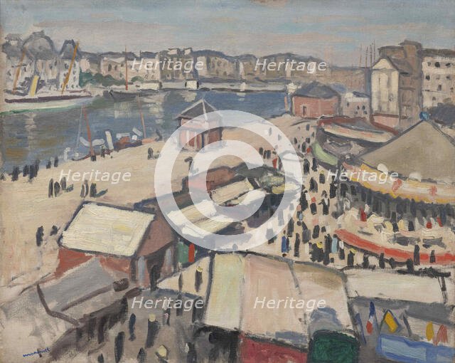 Fête foraine au Havre, 1906. Creator: Marquet, Pierre-Albert (1875-1947).