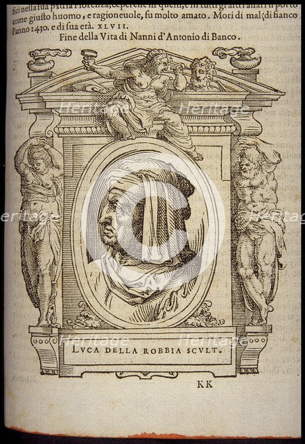 Luca della Robbia, ca 1568.