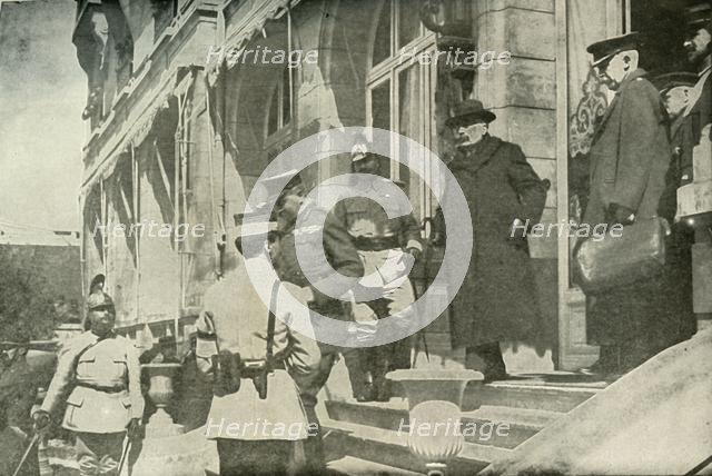 'The Meeting of the British and French Ministers of War', 1915, (1919). Creator: Unknown.